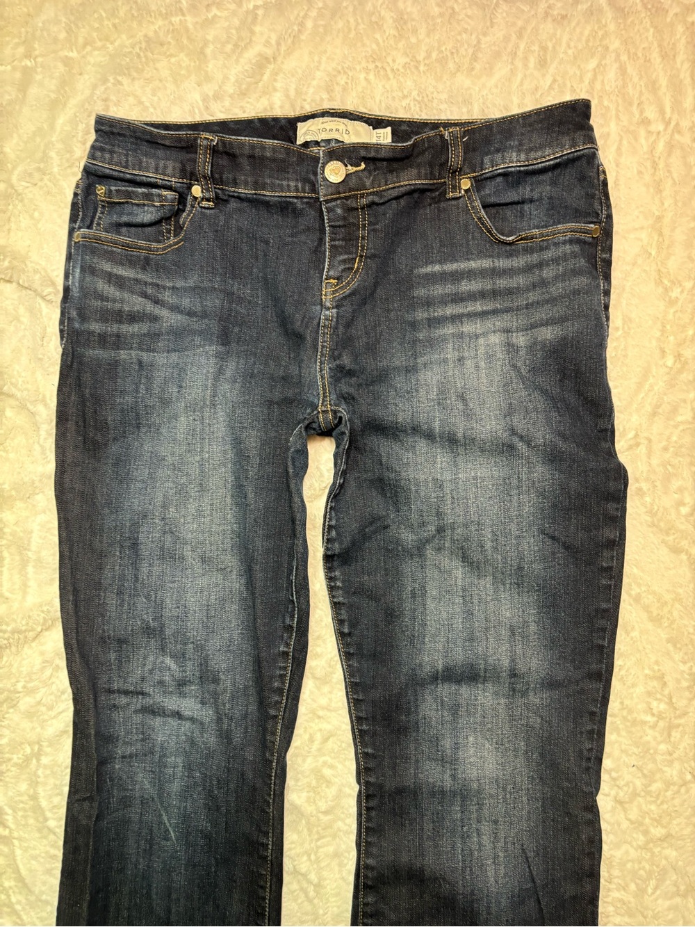 Torrid Relaxed Bootcut Jeans Size 14T Tall Long - Picture 2 of 11